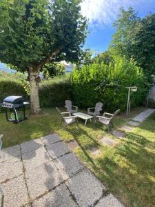 Maisons de vacances Maison bord de mer 50 M : photos des chambres