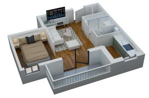 Appartements Cozy Garden : photos des chambres