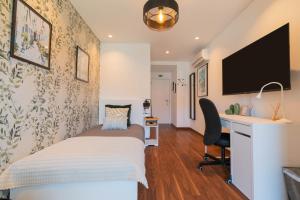 7Min to Uni Sé-Velha - AC - BBQ & Gym -Work Desk - 300MBs WiFi - Suite 6