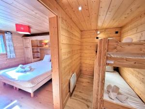 Spacieux T3+cabine au cœur des Gets, 7 pers, proche pistes, confort - FR-1-598-83