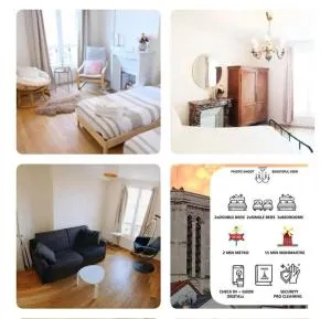 Aux pieds du Métro ligne 12 - 圣但尼