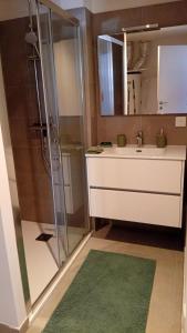 Appartements T2 neuf situation Topissime village de Cargese Vue mer Toutes commodites : photos des chambres