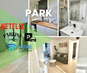 Haven Park - Appartement entier spacieux de 4 chambres 10 min RER D, 35 min de Paris, NETFLIX, FIBRE OPTIQUE, PLACE DE PARKING