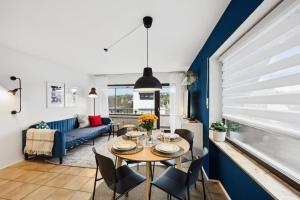 Helle & moderne Wohnung mit Panorama-Balkon