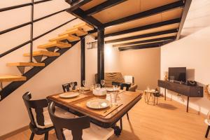Appartements Loft type industriel : photos des chambres