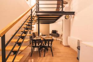 Appartements Loft type industriel : photos des chambres