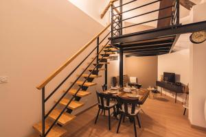 Appartements Loft type industriel : photos des chambres