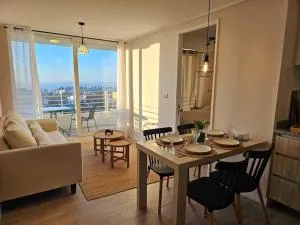 Acogedor Departamento con vista al mar en Concón - Vina del Mar