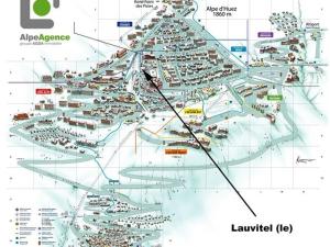 Enchanteur 2 pièces pour 4 pers. avec balcon, Alpe dHuez - proche pistes et centre - FR-1-405-157