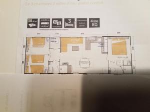 Campings Mobil home Aventura 6-8 personnes tout confort : photos des chambres