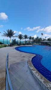 Flat Beira-mar em praia paradisíaca