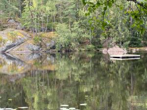 Villa Trollbäcken med bastu, värmegolv, öppen spis