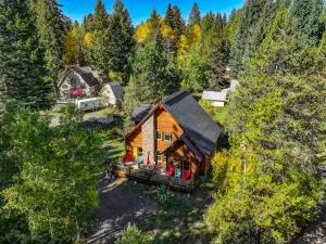 New! Tranquil Aspens - near lake, town, parks - expansive deck - pet friendly - New Meadows