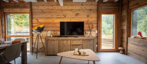 Chalets Chalet Mokki, bain nordique, balneo et sauna : photos des chambres