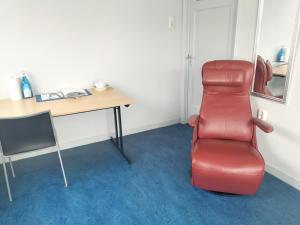 Historic canal house in green residential area