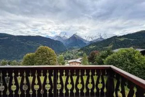 Chalet facing Mont Blanc calm and comfort - Mémontel
