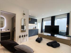 Appartements L-ESCALE DOREE, Centre-ville et gare a pied : photos des chambres