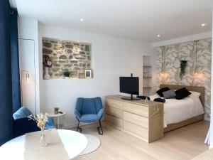 Appartements L-ESCALE DOREE, Centre-ville et gare a pied : photos des chambres