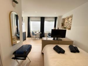 Appartements L-ESCALE DOREE, Centre-ville et gare a pied : photos des chambres