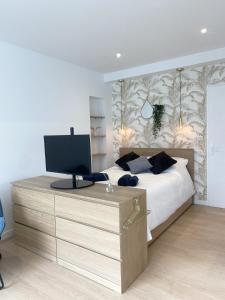 Appartements L-ESCALE DOREE, Centre-ville et gare a pied : photos des chambres