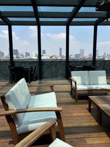 Bonito y céntrico departamento en Colonia Roma con gimnasio