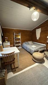 Hirsimökki,Meri,Sauna,Terassi