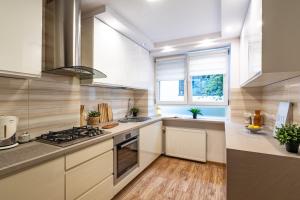 Mia Stępińska near the Royal Lazienki