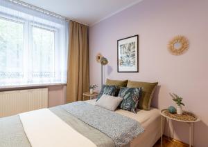 Mia Stępińska near the Royal Lazienki