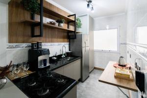 Apto a 500m da Praia Canto do Forte - Praia Grande