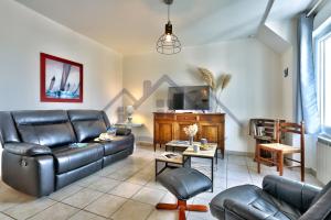 Appartements LocaLise - C02 - Vue mer - Balcon - Plage juste a cote - Centre et port a pied - Wifi inclus - Draps inclus - Animaux bienvenus : photos des chambres