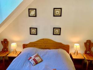 Appartements T2 Cabine 4 a 6 pers Vue Montagne et Piscine : photos des chambres