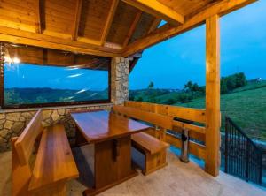 Apartment Stone and Wood