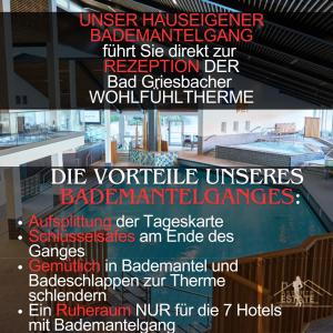 FeWo 13 - Appartement im Rottalblick - Elegant und ruhig wohnen, Tiere willkommen, Bademantelgang zur Therme, TV, Boxspringbett, Balkon inkl Garage u Kurtaxe