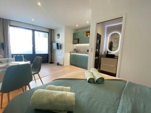 Appartements LE NID VANNETAIS - Quartier historique et gare a pied : photos des chambres