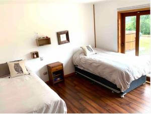 Casa en el bosque con hot tub