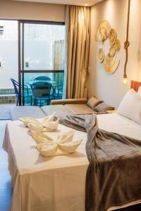 Flat com piscina privativa!