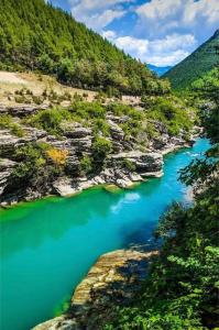 Secluded house Vjosa river