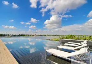 Sky & River side view bts condo - Ban Tha It (1)