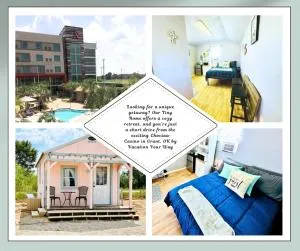 Unique Comfy Fun Tiny Home Stay Pet OK Sleeps 2 by Vacation Your Way - Boswell