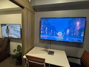 Fame Residences Mandaluyong 1 BR with two Big TV with Balcony