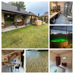 Mazury Przyjazny Dom w Leleszkach z gorącą balią