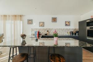 Maisons de vacances Maison avec jardin proche Dinan : photos des chambres