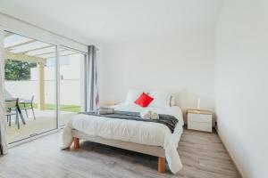 Maisons de vacances Maison avec jardin proche Dinan : photos des chambres