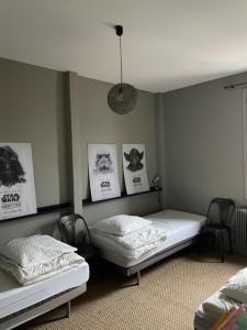 Maisons de vacances La petite Jacqueline, Maison classee 3 etoiles, hyper centre face plage : photos des chambres