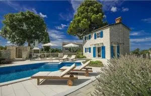 Traumhafte istrische Steinvilla mit Privatpool, Hydromassageecke, Aussendusche, BBQ - Bašići