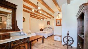 Cozy Studio im Steinhaus mit Pool, Klima, WiFi 