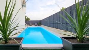 Exquisite Villa mit Privatpool, BBQ, Kicker und Bad en suite