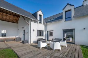 Maisons de vacances 200m plage, maison pour 6 adultes 4 enfants : photos des chambres