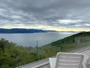Villa Ena in a peaceful location with a sea view