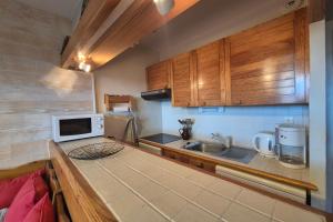 Appartements Appartement familial au Revard Vue imprenable et acces direct aux pistes : photos des chambres